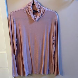 Blush long sleeve turtle neck